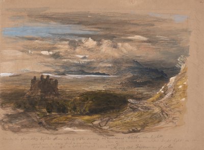 Burg Harlech von Samuel Palmer